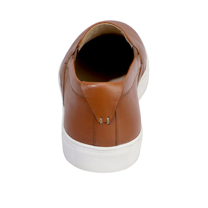 Madrid Men's Tan Leather Slip On