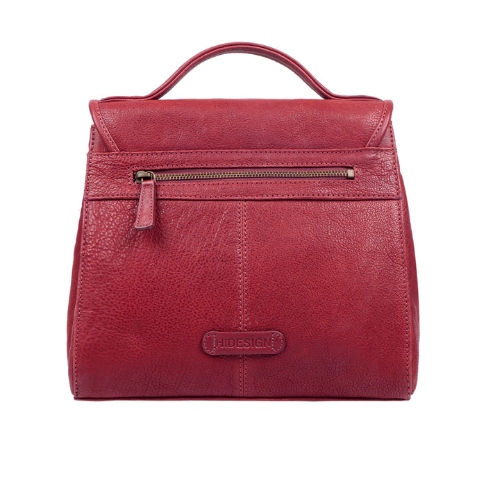 Marina Marsala Leather Satchel