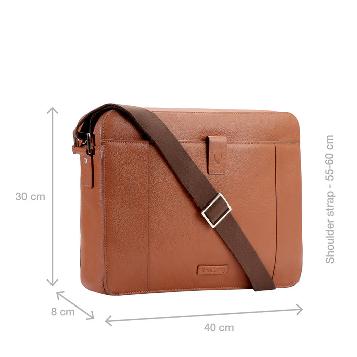 Messi 01 Sb Tan Leather  Crossbody