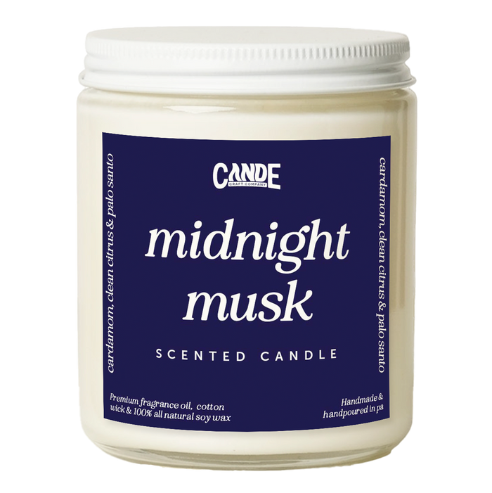 Midnight Musk Scented Candle