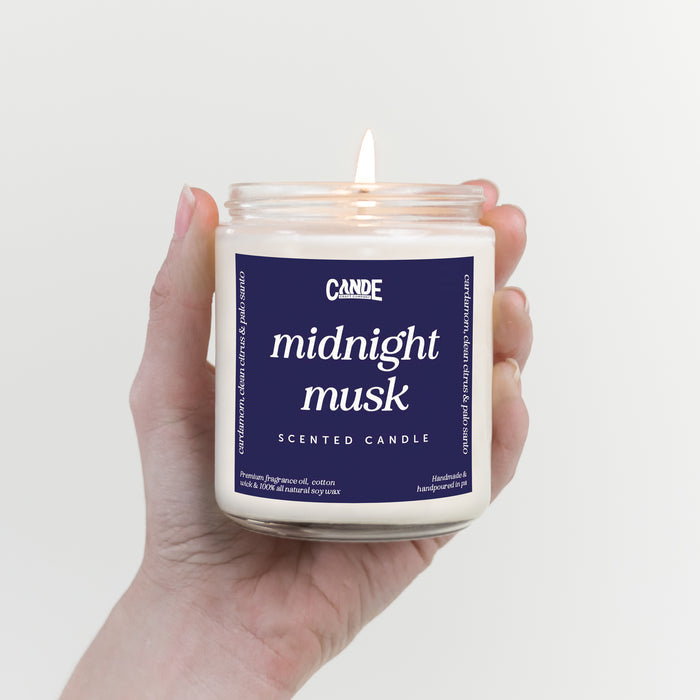 Midnight Musk Scented Candle