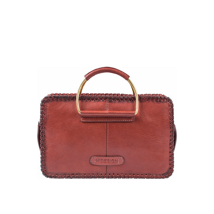 Mimosa 03 Marsala Leather Satchel
