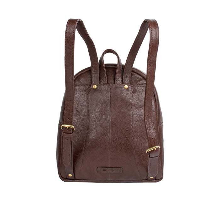 Miranda Brown Leather Backpack