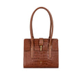 Mocha 01 Tan Leather Shoulder Bag