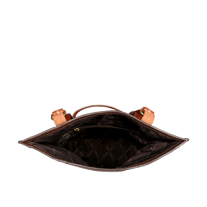Motor 02 Tan Leather Backpack