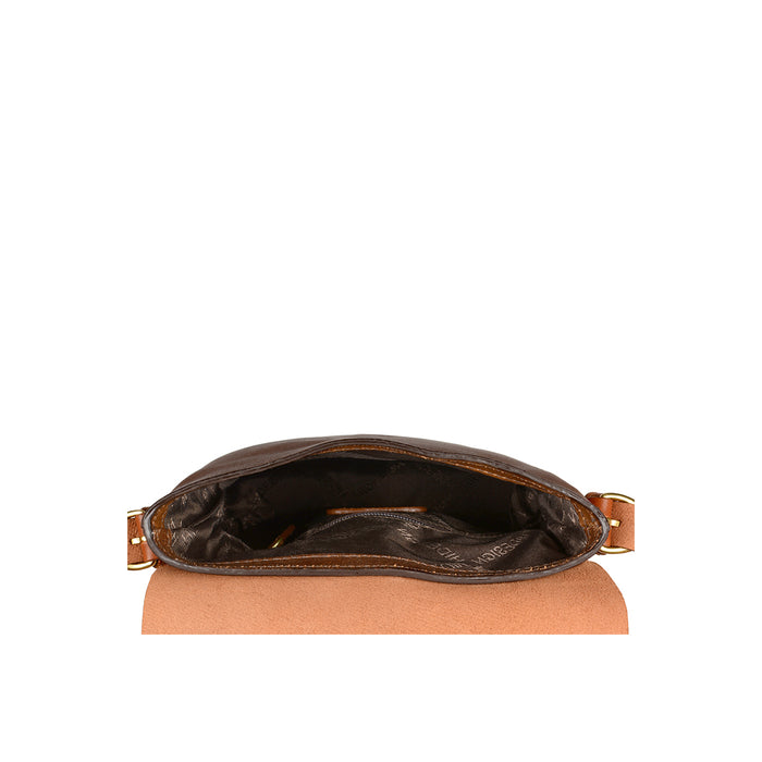 Motor 04 Tan Leather Sling Bag