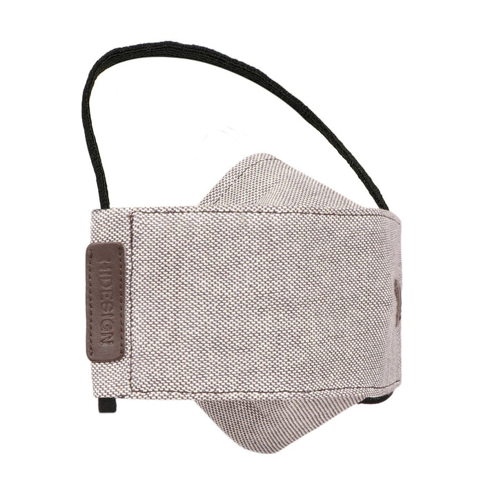 Ninja Combo-Brn Brown Leather Face Mask