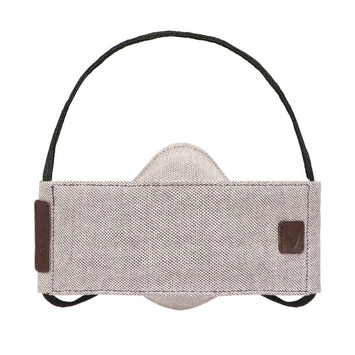 Ninja Combo-Brn Brown Leather Face Mask