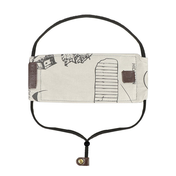 Ninja Combo-Ceme Grey Leather Face Mask