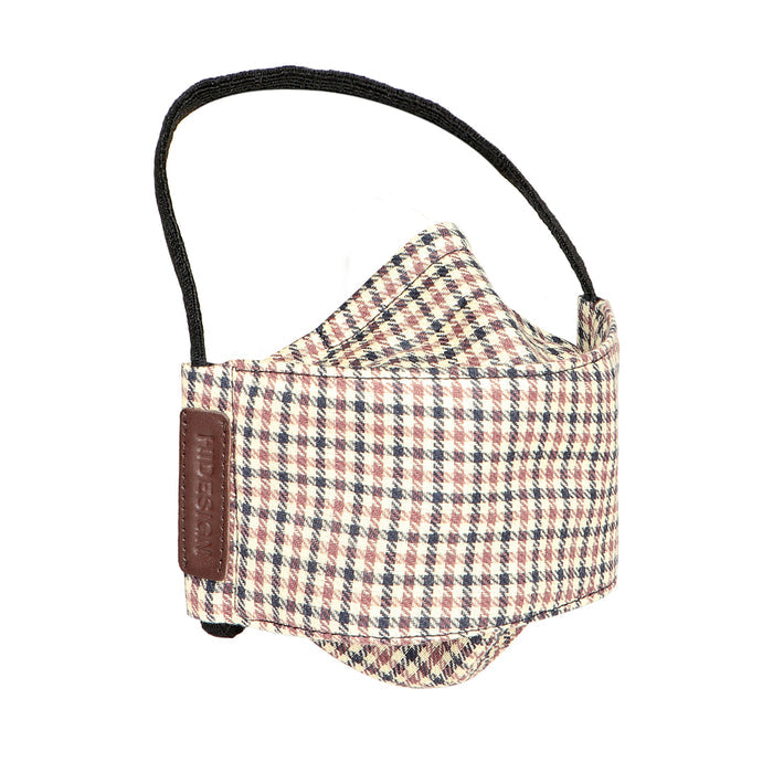 Ninja Combo-Chec Multicolor Leather Face Mask