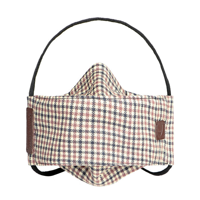 Ninja Combo-Chec Multicolor Leather Face Mask