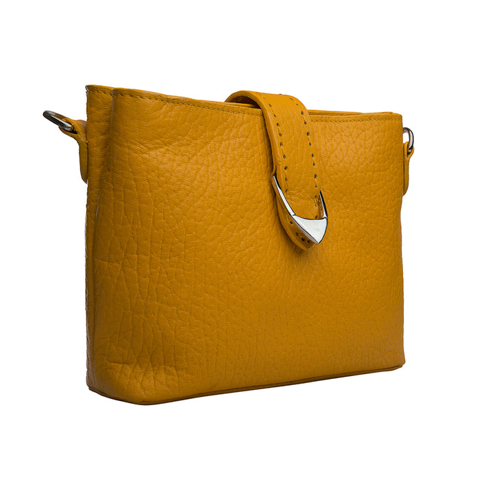 Norah W1 Honey Leather Sling Wallet