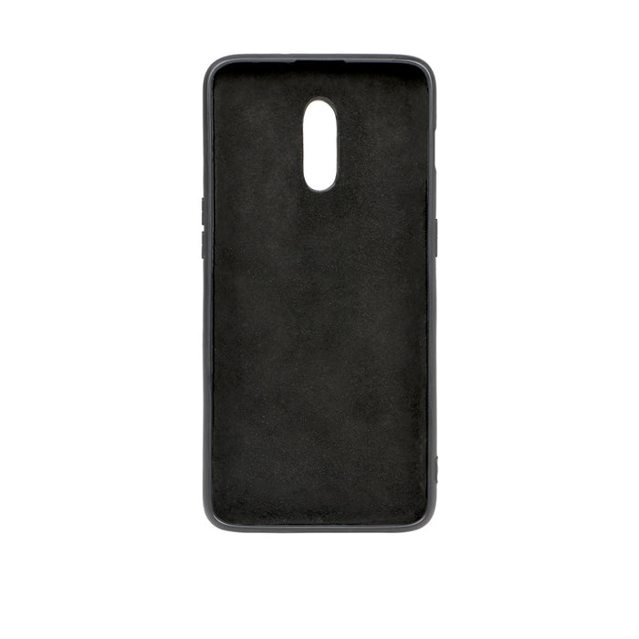 One Plus 6T-Kala Black Leather Mobile Case