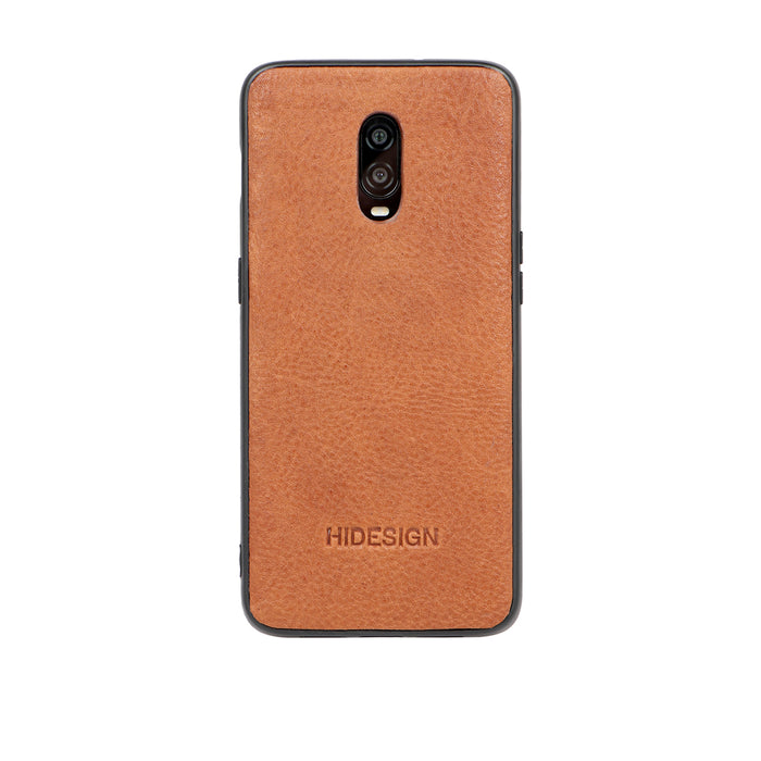 One Plus 6T-Kala Black Leather Mobile Case