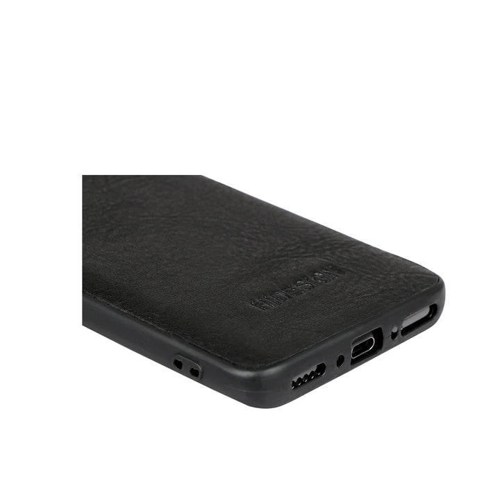 One Plus 7 Pro Black Leather Mobile Case