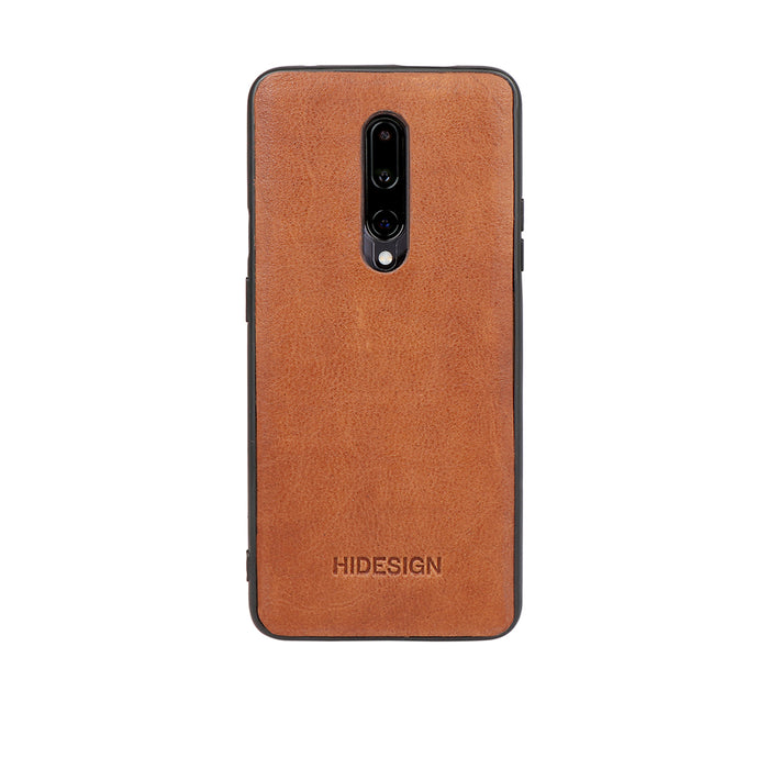 One Plus 7 Pro Black Leather Mobile Case