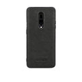 One Plus 7 Pro Black Leather Mobile Case