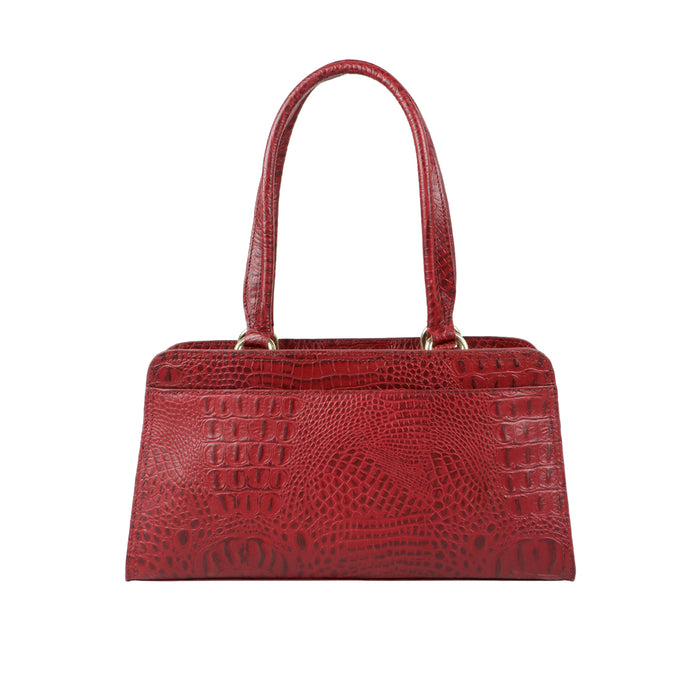 Orsay 03 Marsala Leather Tote Bag