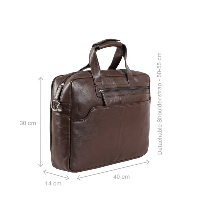 Phaeton 01 Brown Leather  Briefcase