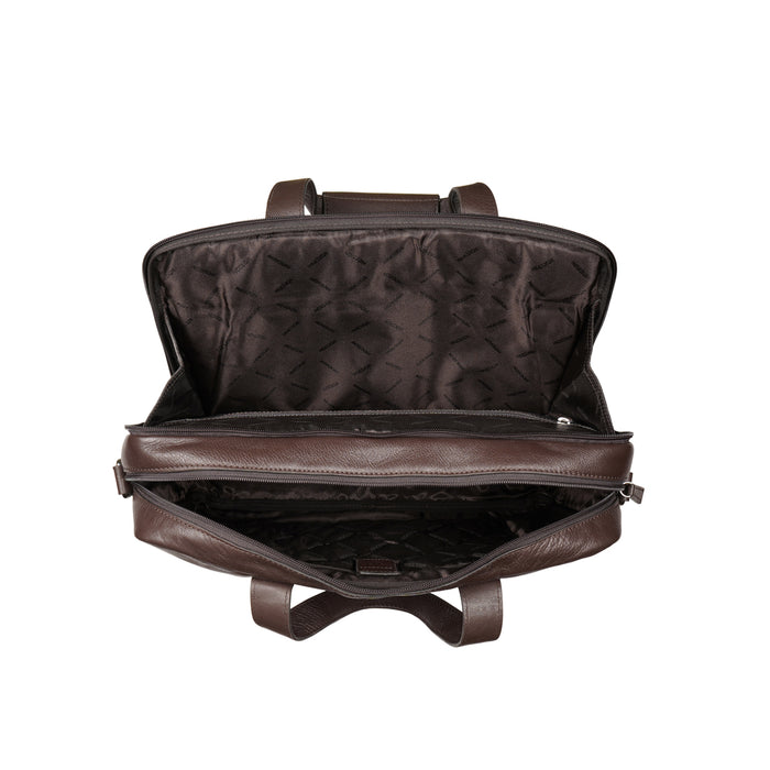 Phaeton 01 Brown Leather  Briefcase