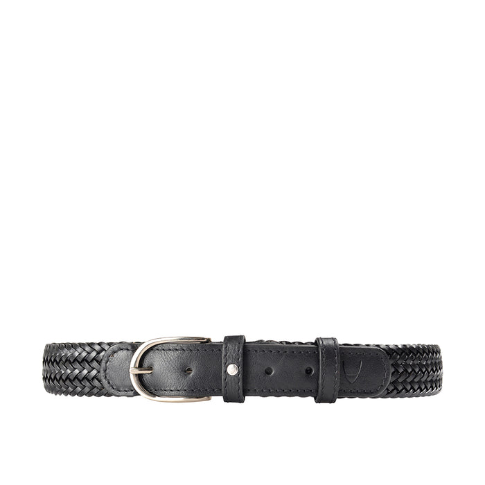 Pisa Men's Black Non Reversible Leather Belt