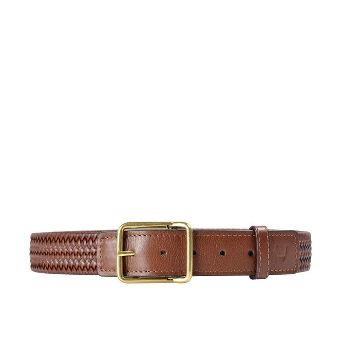 Pisa Men's Tan Non Reversible Leather Belt