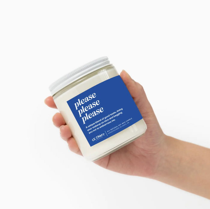 Please Please Please Candle