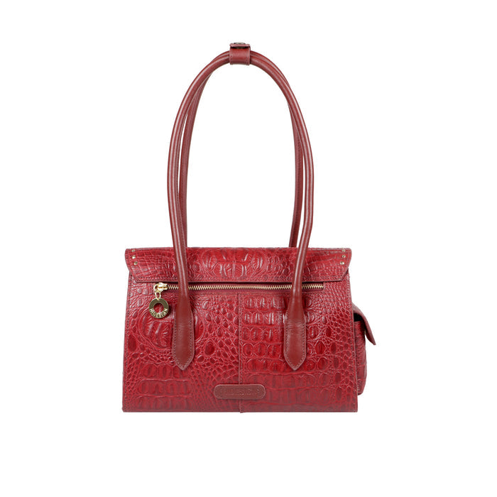 Punk 02 Marsala Leather Shoulder Bag