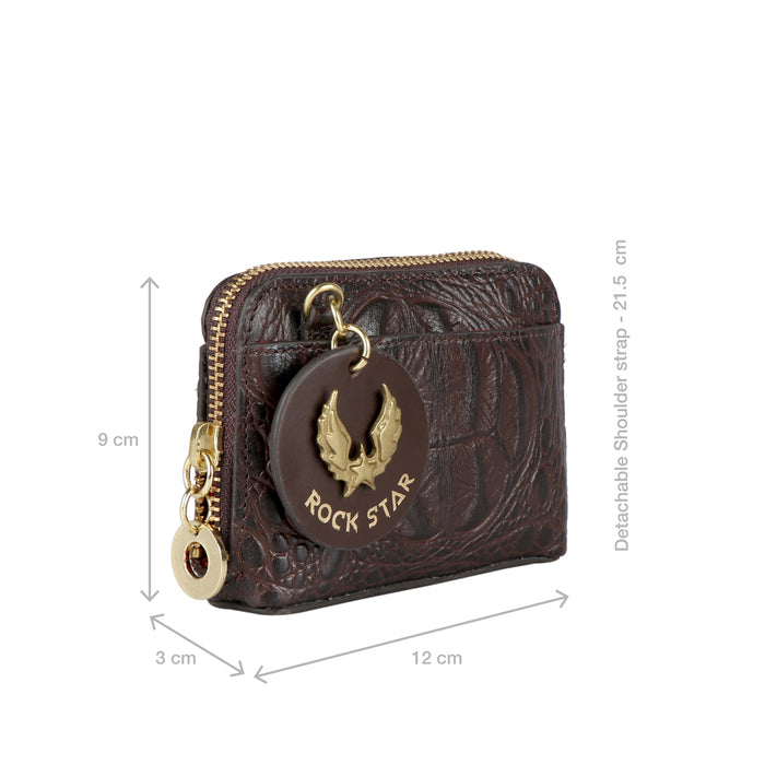 Punk W2 Brown Leather Micro Bag