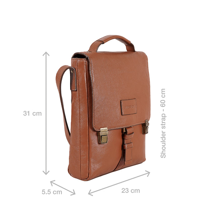 Roadster 01 Tan Leather  Crossbody