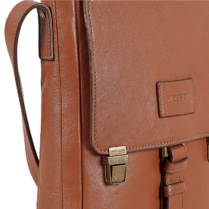 Roadster 01 Tan Leather  Crossbody