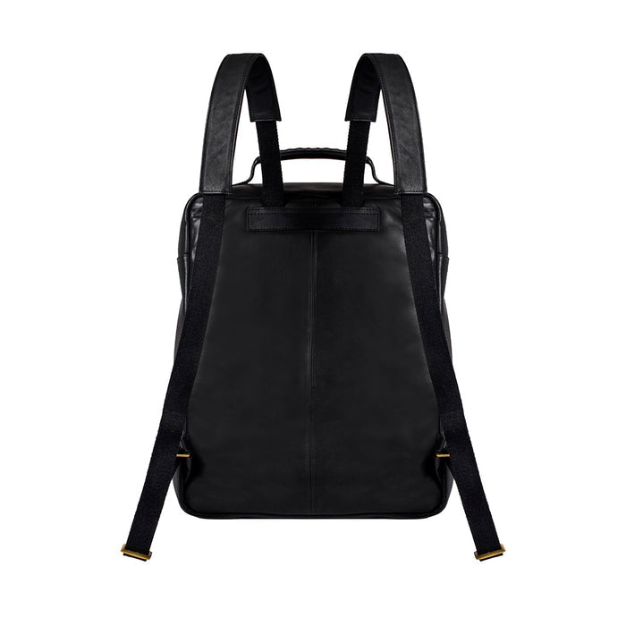 Sac A Dos Black Leather  Backpack
