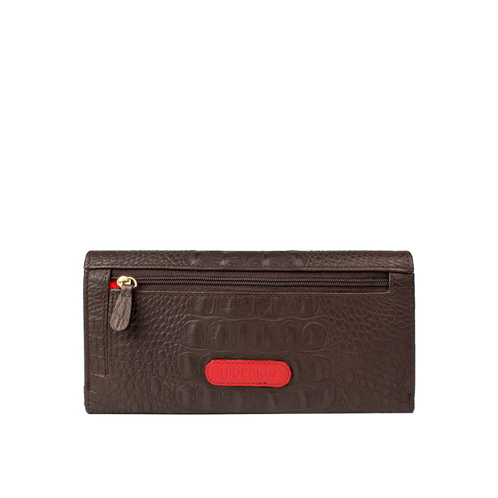 Savoy W2 Brown Leather Clutch Wallet