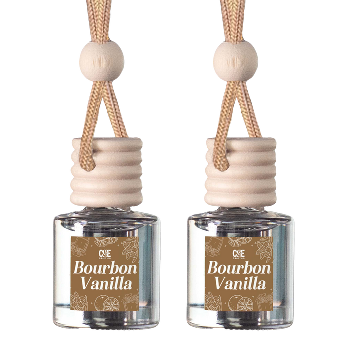 Scented Car Freshener 2 Pack - Long-lasting Fragrance