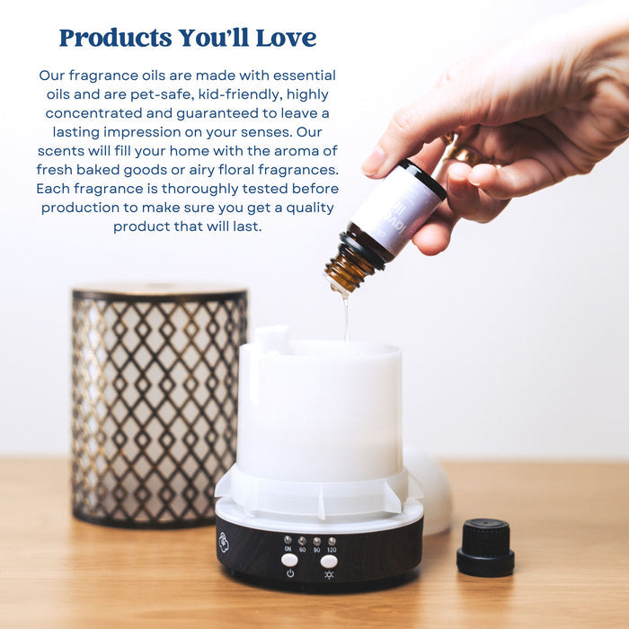 Scented Premium Fragrance Oil Multi Pack - Long-lasting Fragrance for Home