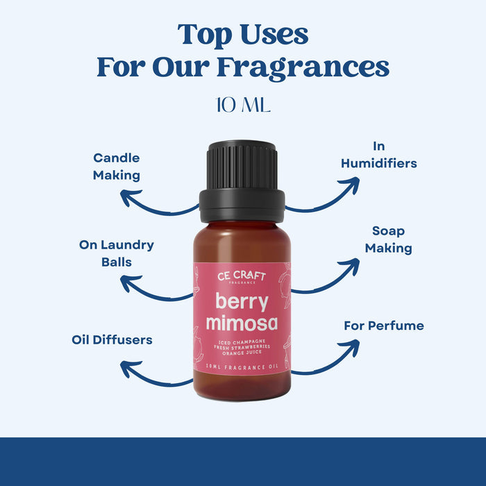 Scented Premium Fragrance Oil Multi Pack - Long-lasting Fragrance for Home