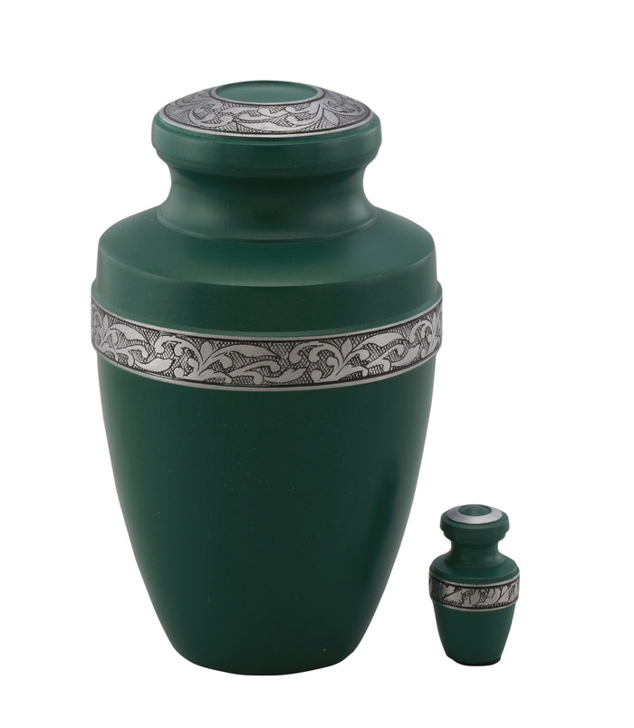 Scratch & Dent Dark Green Miniature KEEPSAKE ONLY - Memorials4u