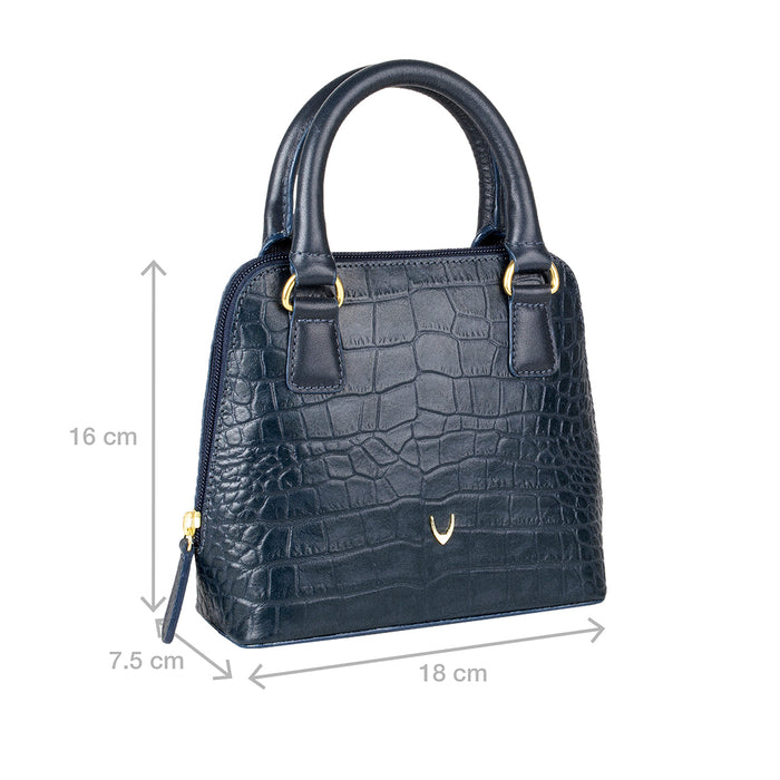 Sophie Blue Leather Mini Bag