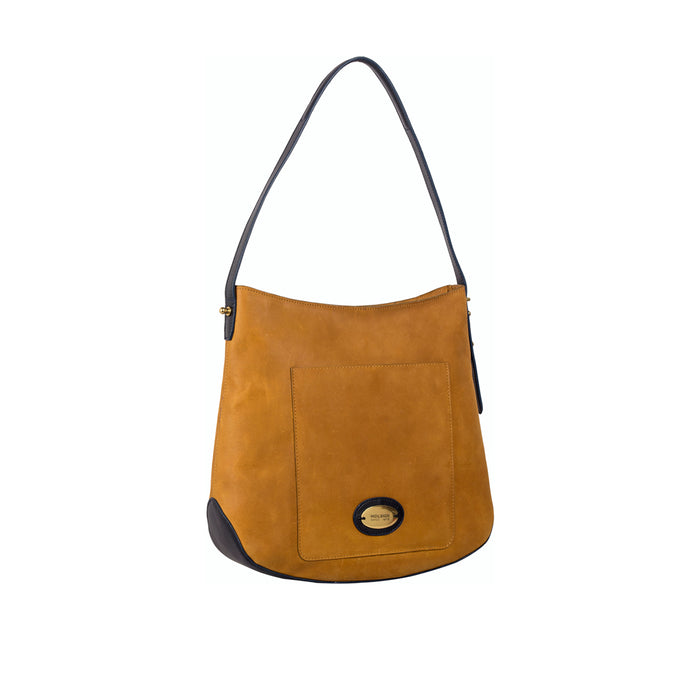 Stracciatella 02 Tan Leather Tote Bag