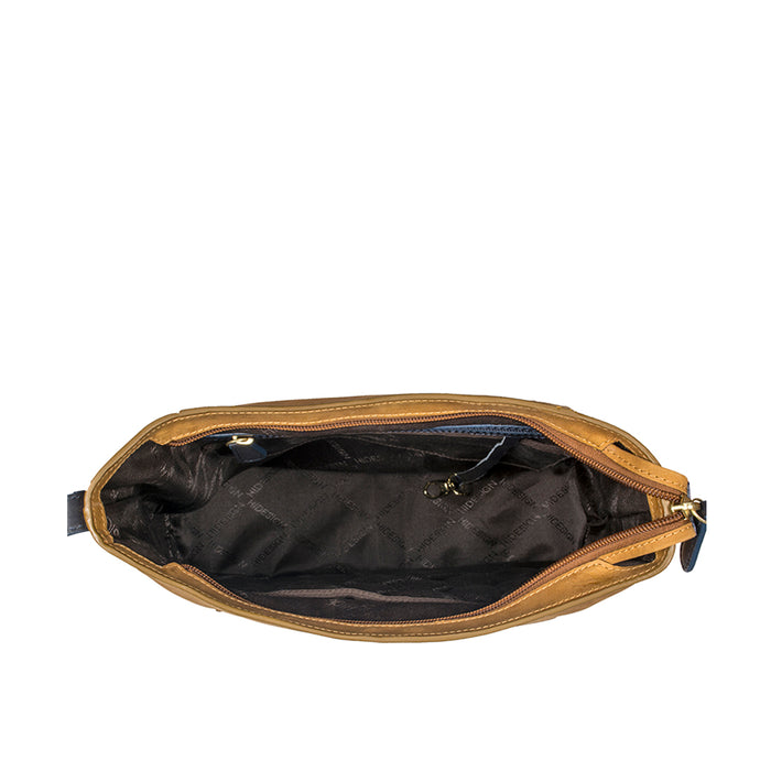 Stracciatella 02 Tan Leather Tote Bag