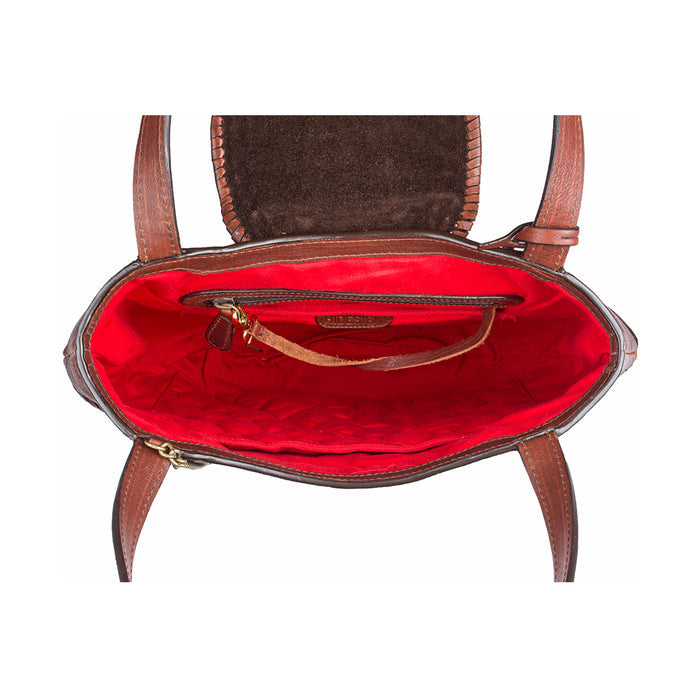 Swala 01 Brown Leather Hobo