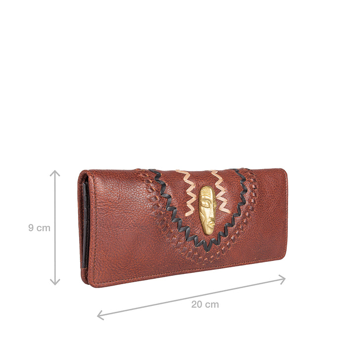 Swala W2  Brown Leather Bi-Fold Wallet