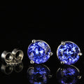 Tanzanite Stud 1.24 Carats