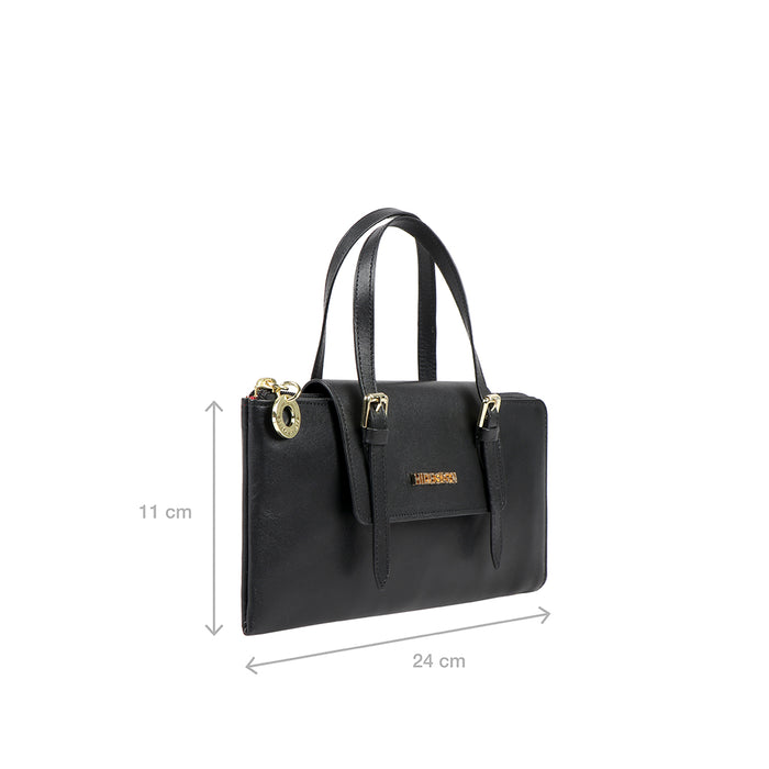 Twilight W1  Black Leather Zip Around Wallet