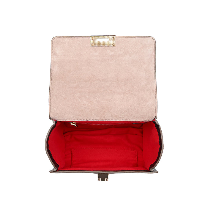 Vampire 01 Grey Leather Satchel