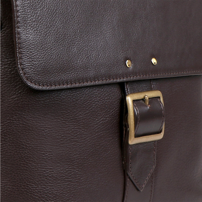 Vespucci 02 Brown Leather  Crossbody