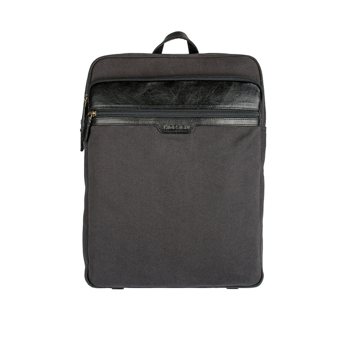 Viking 02 Black Canvas Backpack