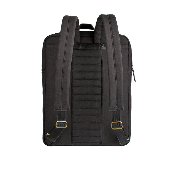 Viking 02 Black Canvas Backpack