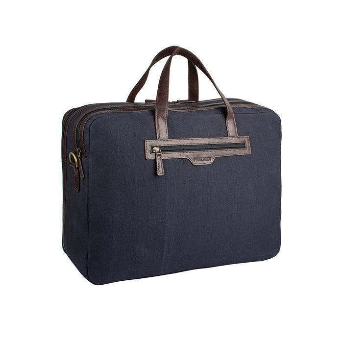 Viking 03 Blue Canvas Briefcase