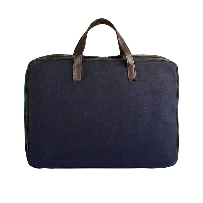 Viking 03 Blue Canvas Briefcase